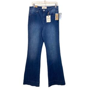 Rachel Roy Denim 70's Flare Jean High Rise Denim Size 30 NEW NWT